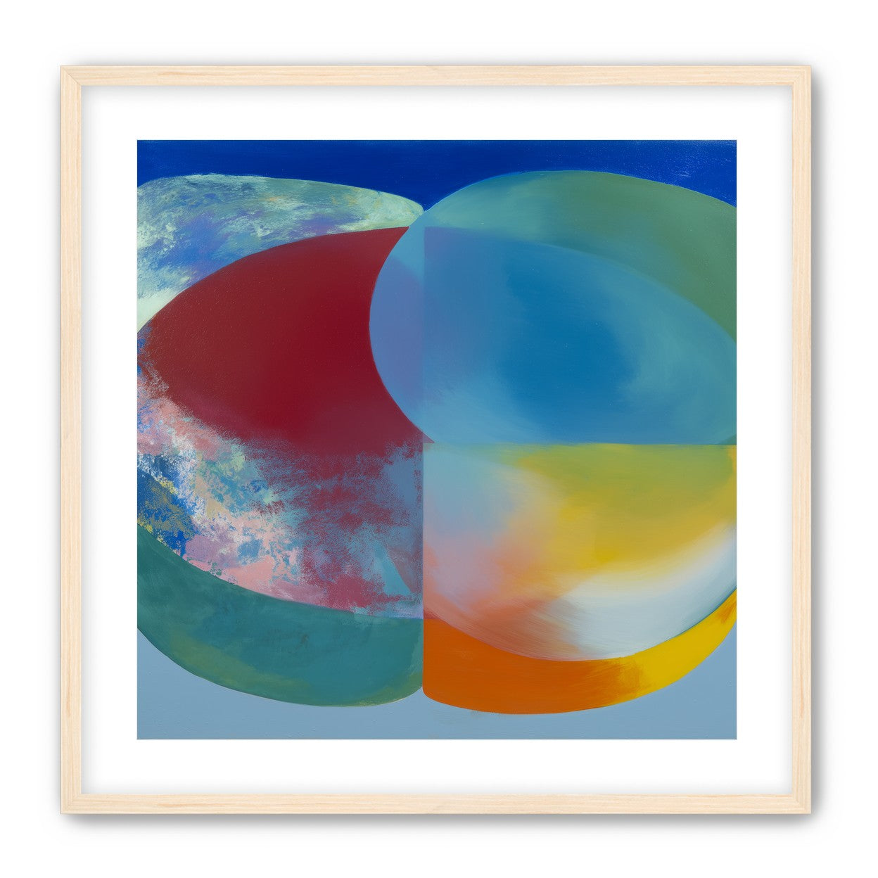 Overlapping color fields