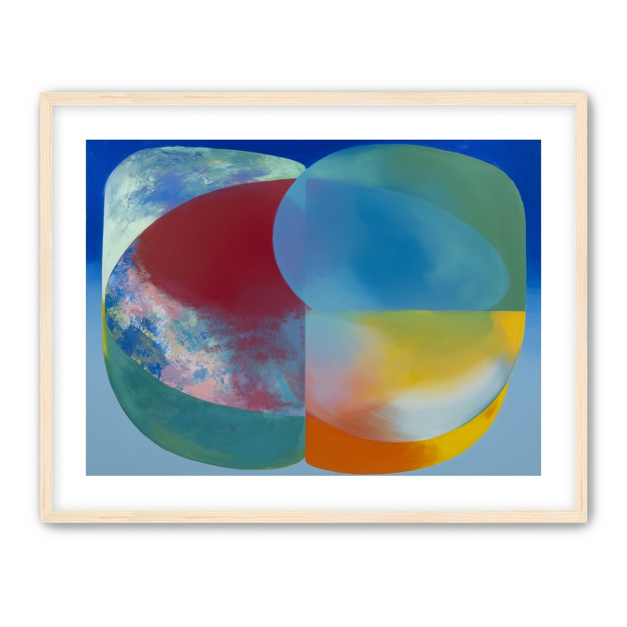 Overlapping color fields