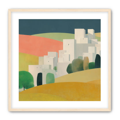 White towers in coral hills