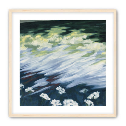 Wind skimming the wildflowers