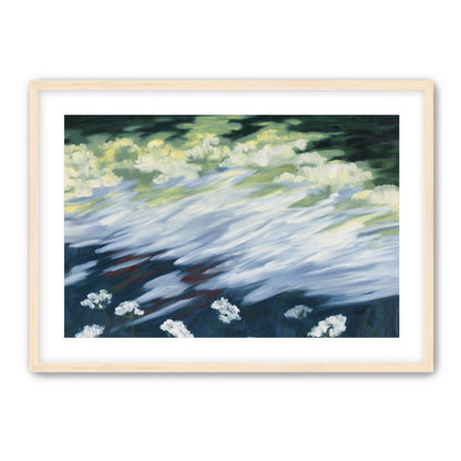 Wind skimming the wildflowers