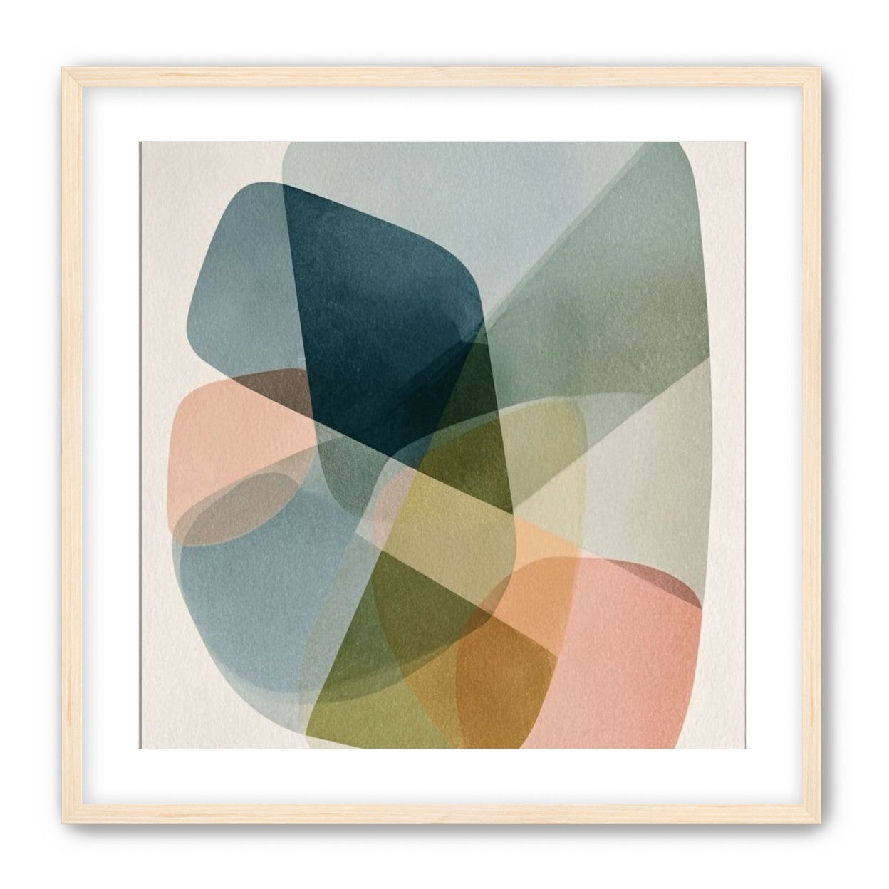 Layered translucent blocks