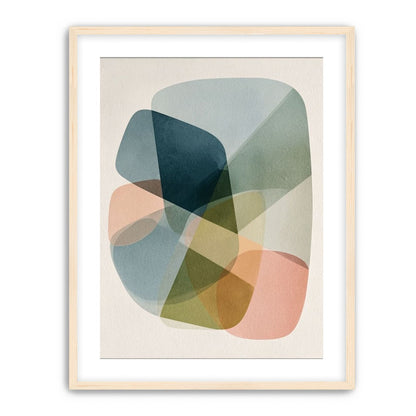 Layered translucent blocks