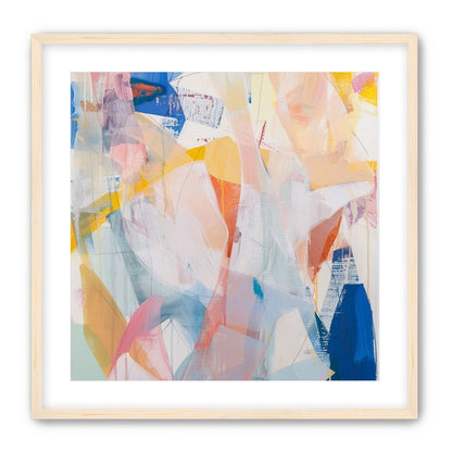 Translucent layers on canvas
