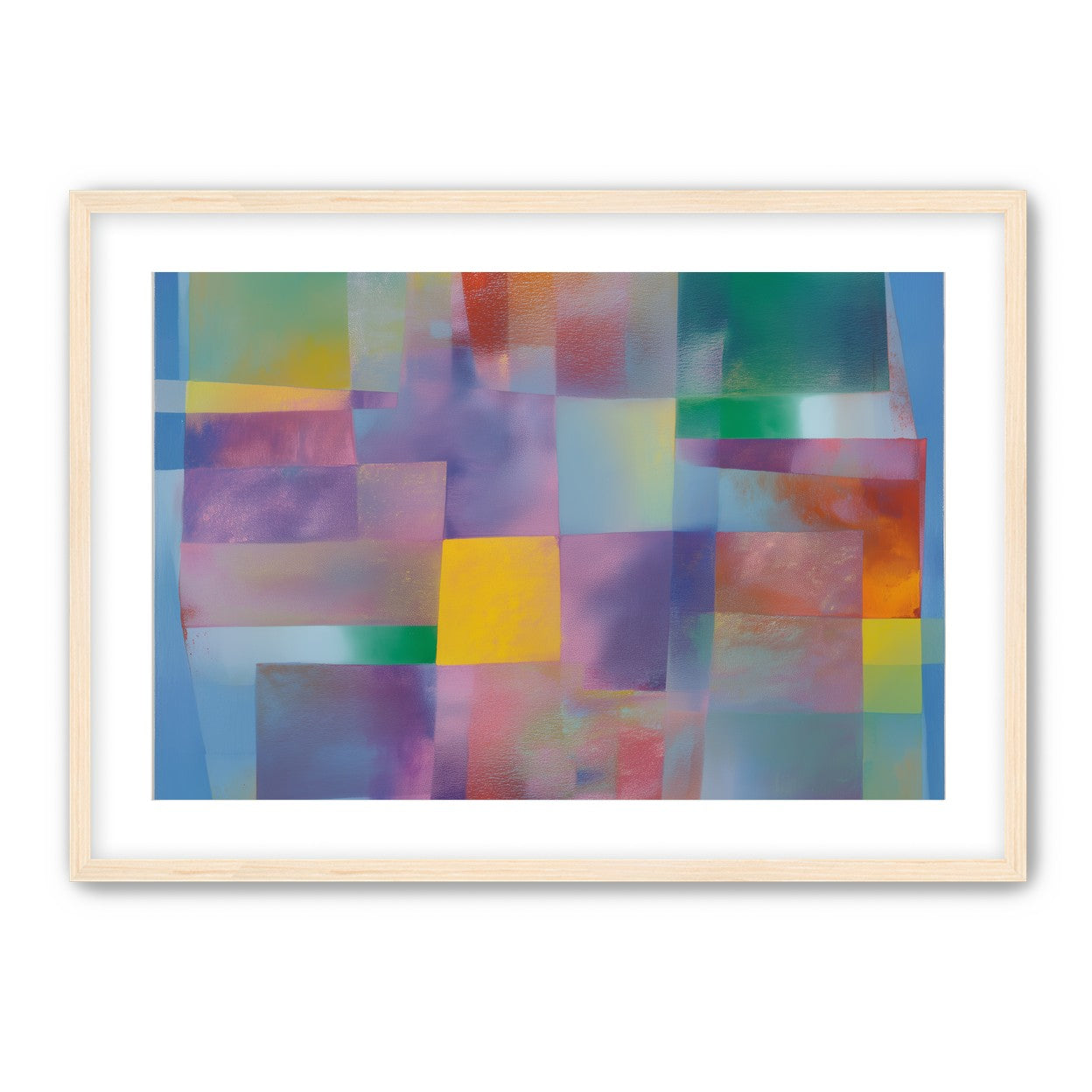 Blue border and drifting blocks