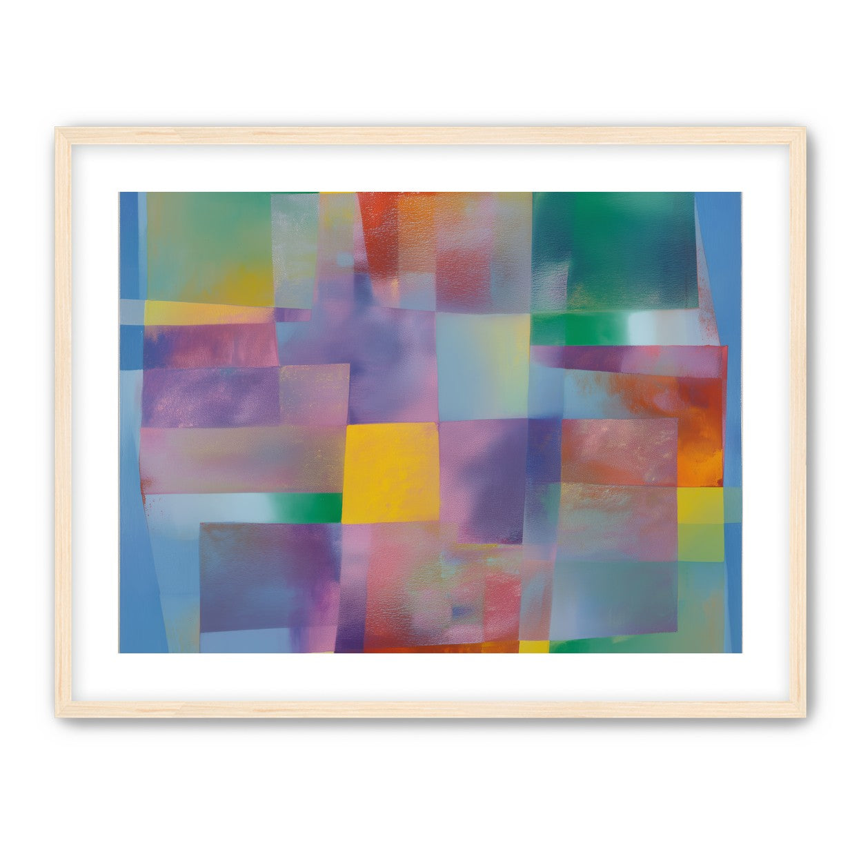 Blue border and drifting blocks