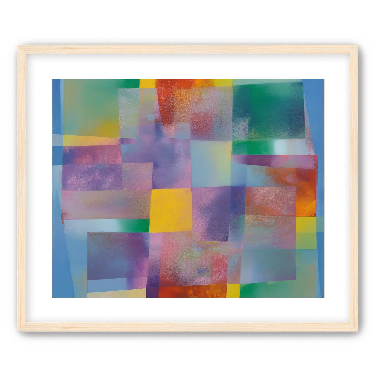 Blue border and drifting blocks