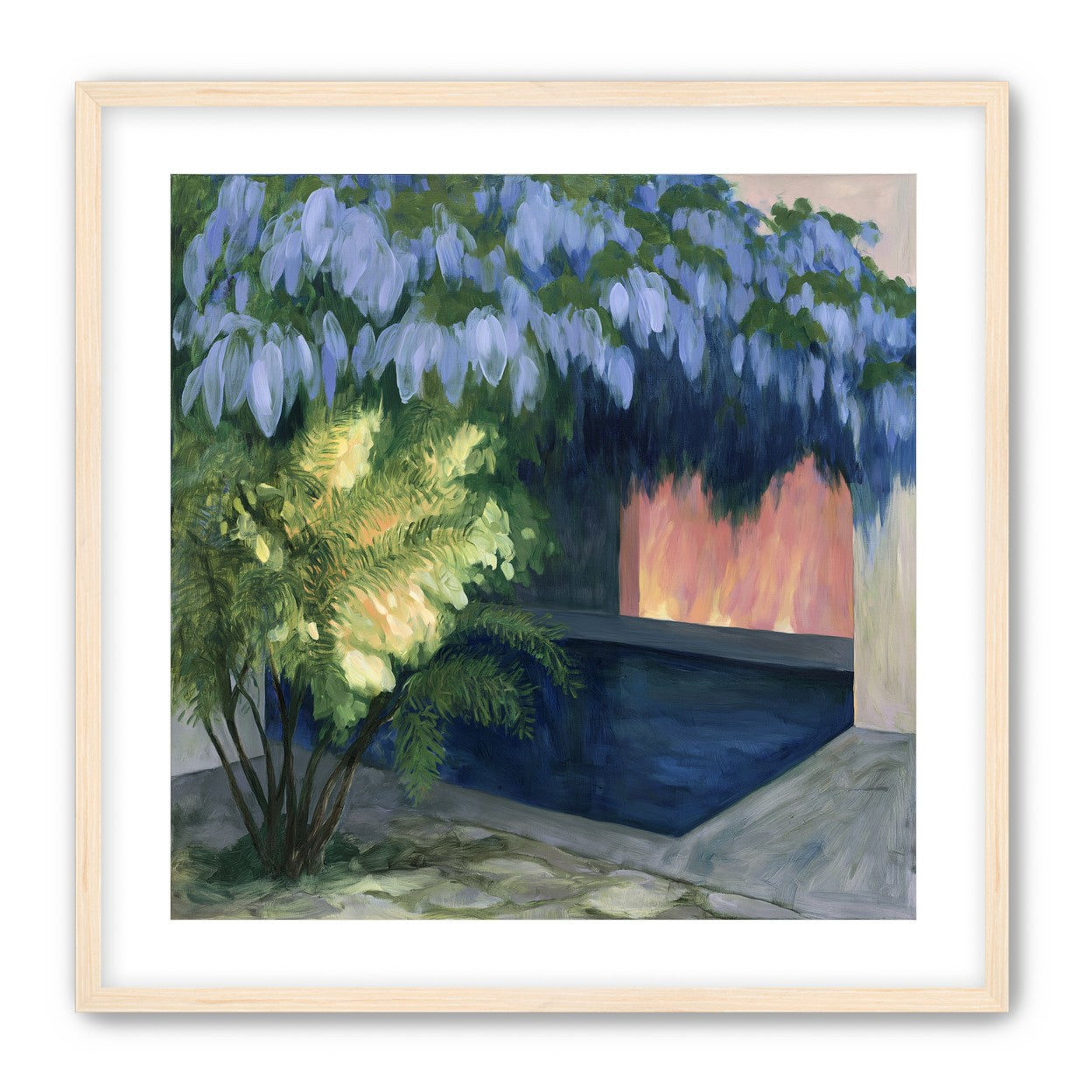 Warm door in the water