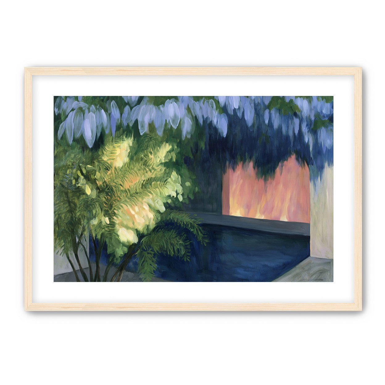 Warm door in the water