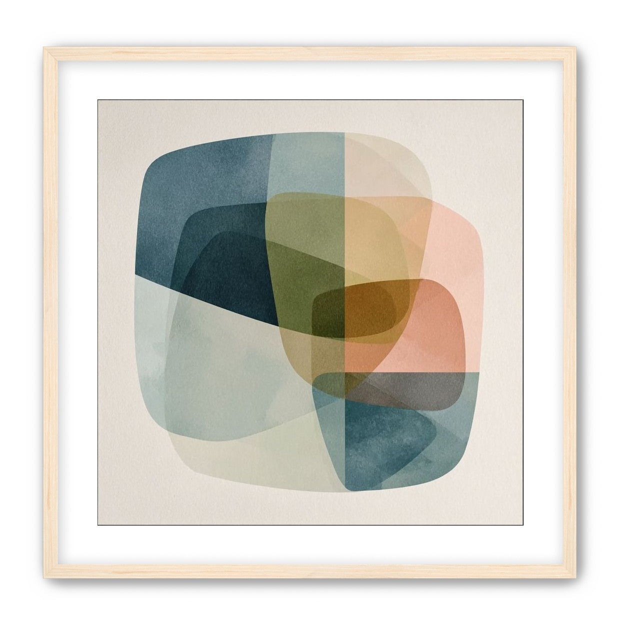Muted layers within soft corners