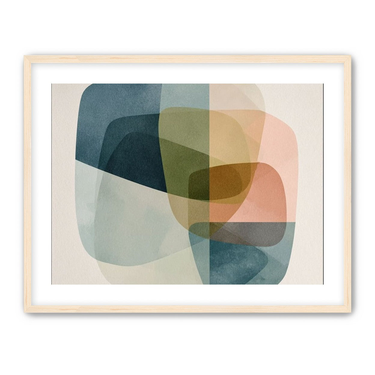 Muted layers within soft corners