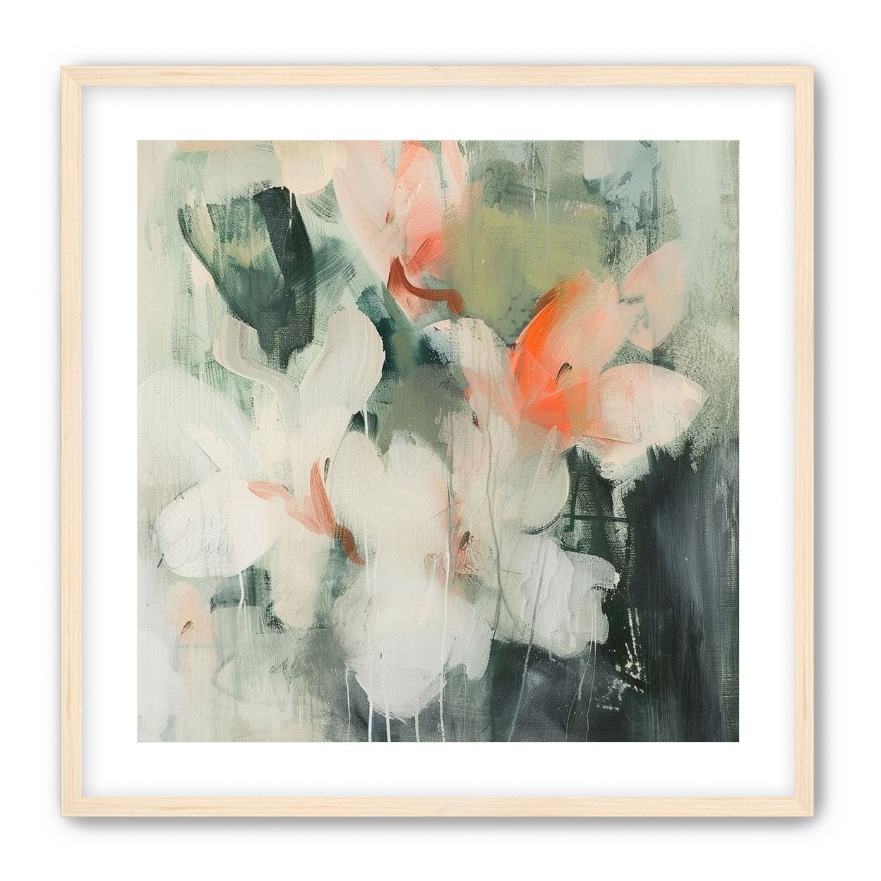 Coral flare in the bouquet