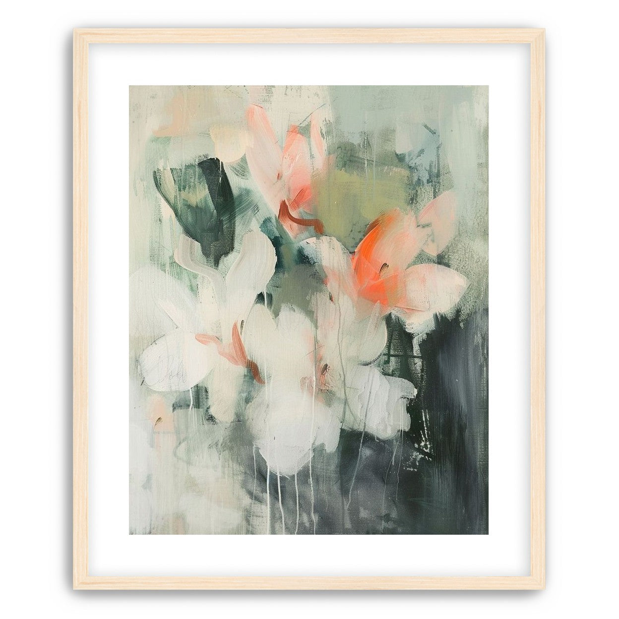Coral flare in the bouquet