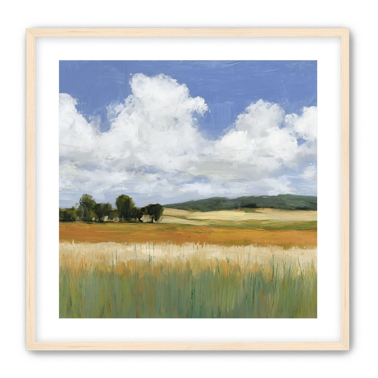 Meadow Under Clouds