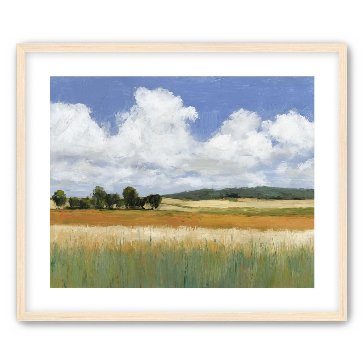 Meadow Under Clouds