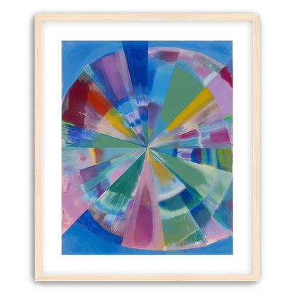 Scraped color at the center