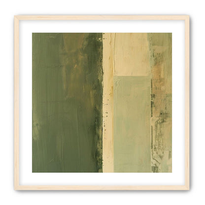 Pale seam in olive field