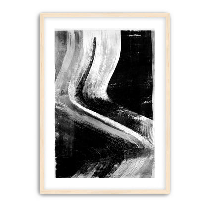 White sweep through black