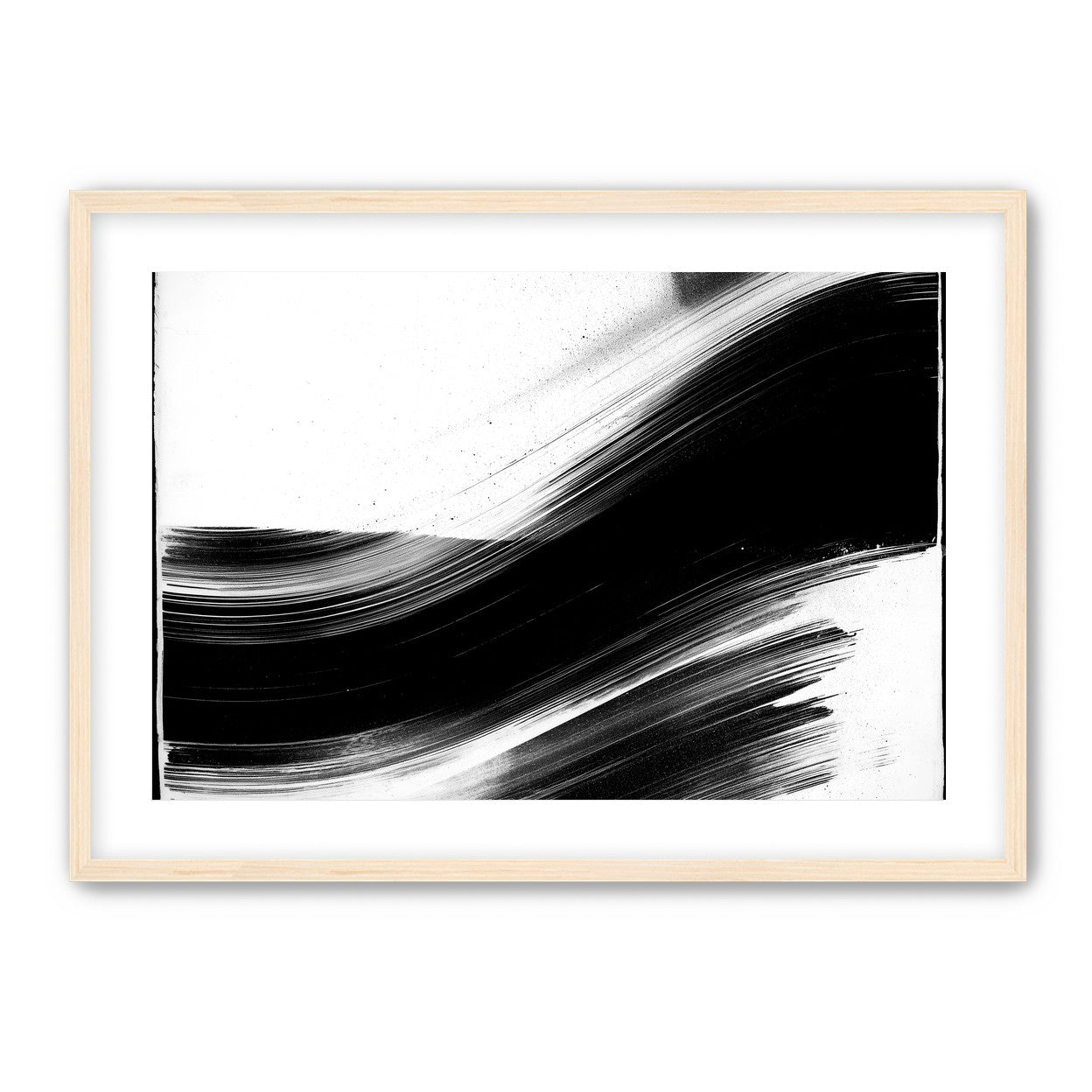 Black weight on white drift