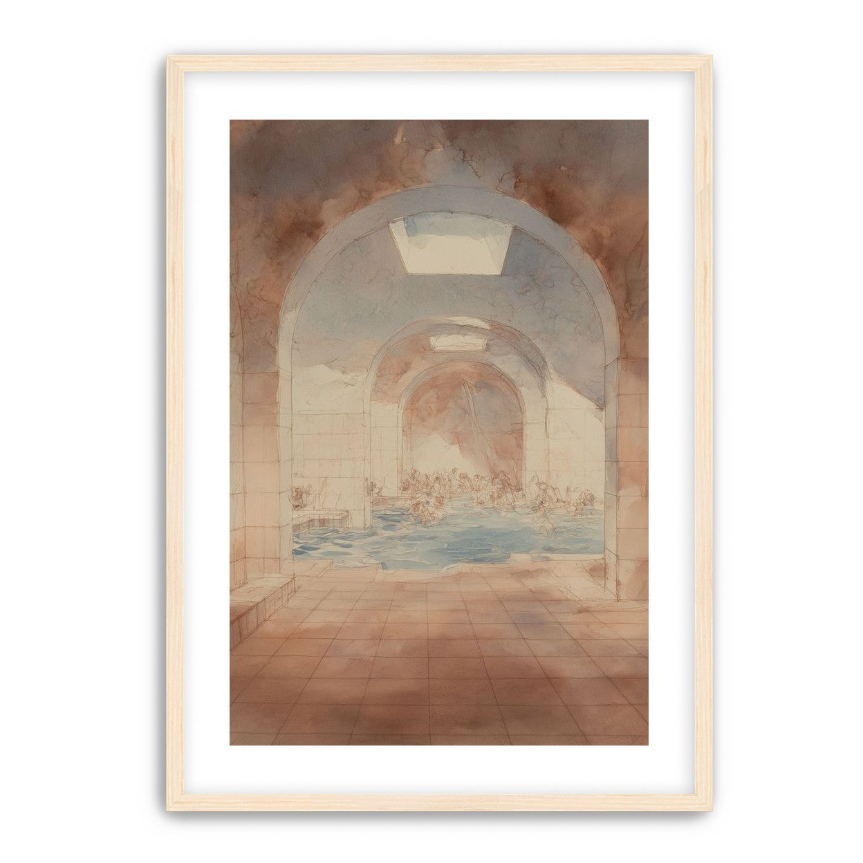 Steam under the arches
