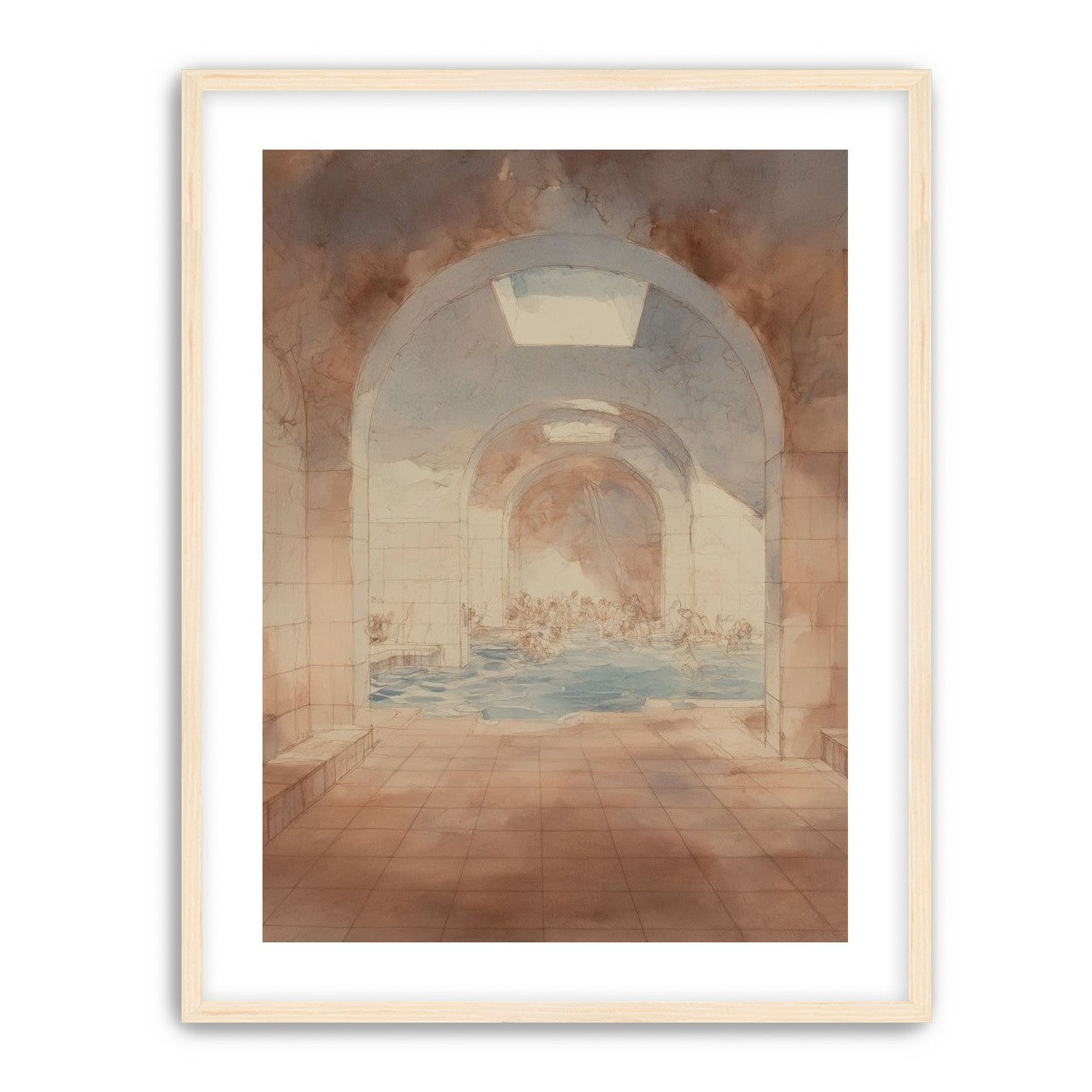 Steam under the arches