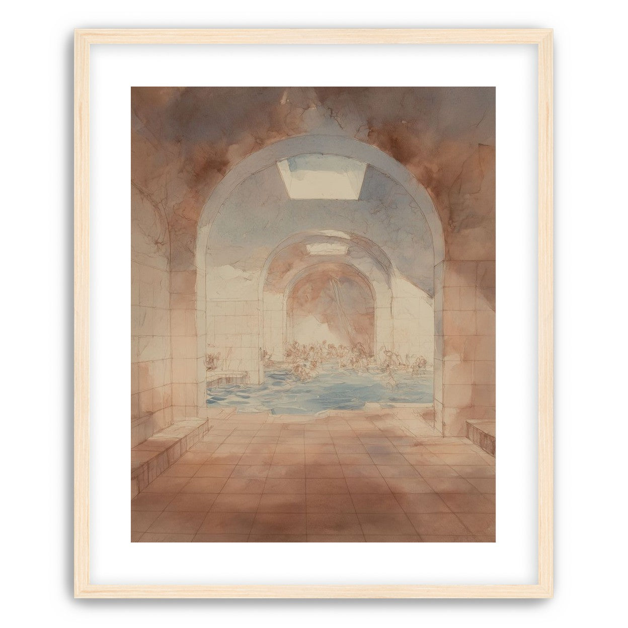 Steam under the arches