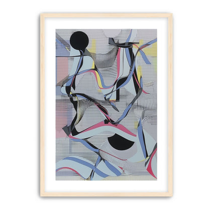 Ribbons snagged in the grid