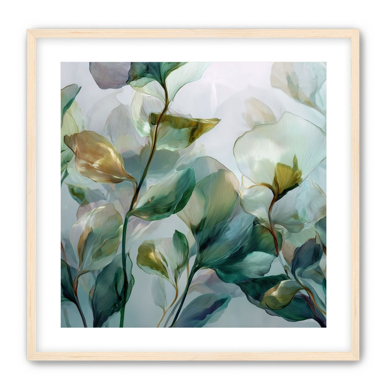 Translucent Leaf Forms