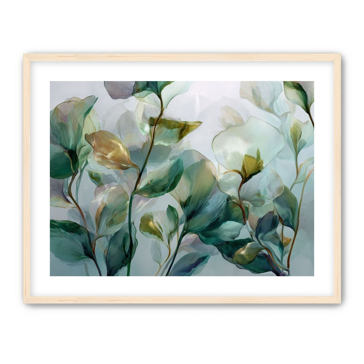 Translucent Leaf Forms
