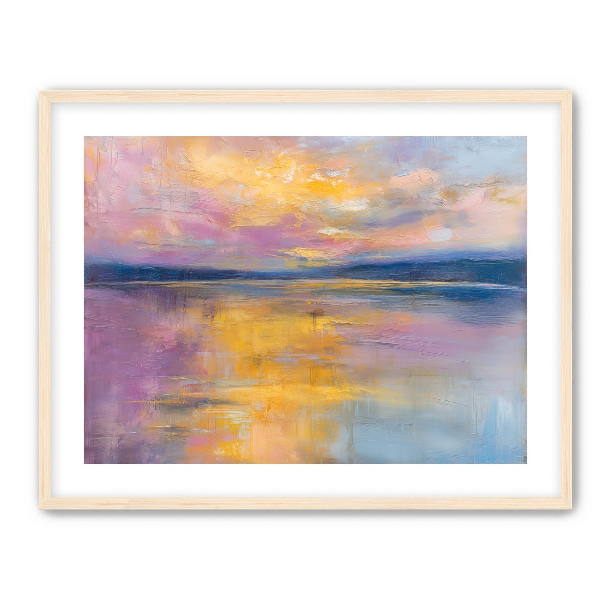 Lavendar Lakescape