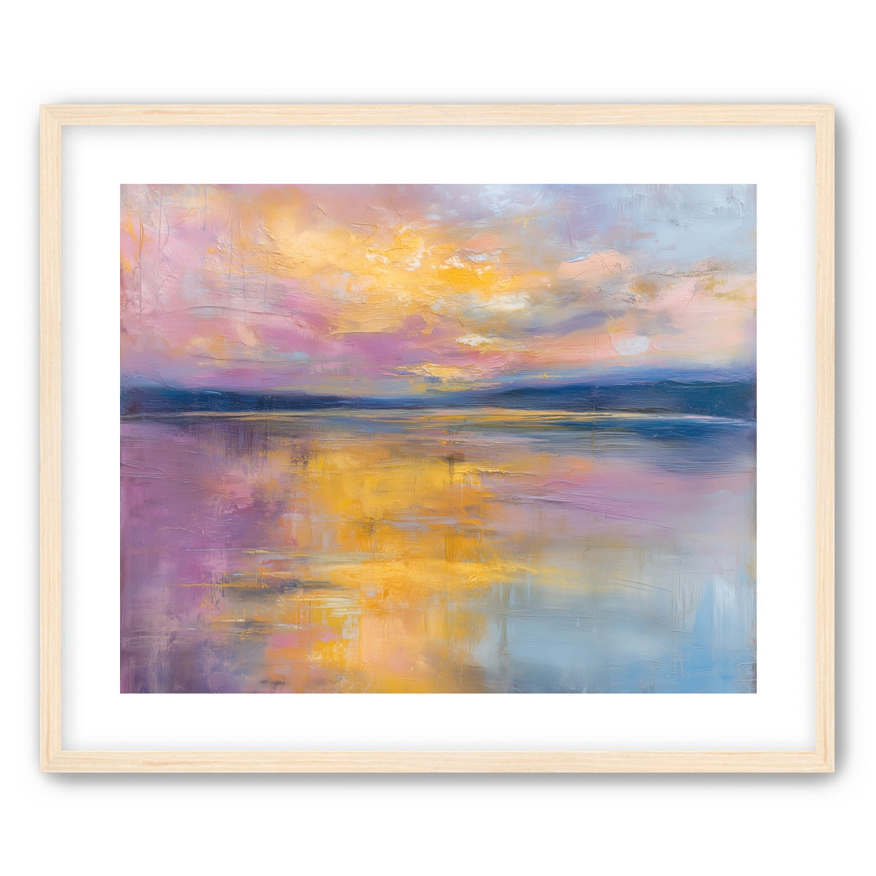 Lavendar Lakescape
