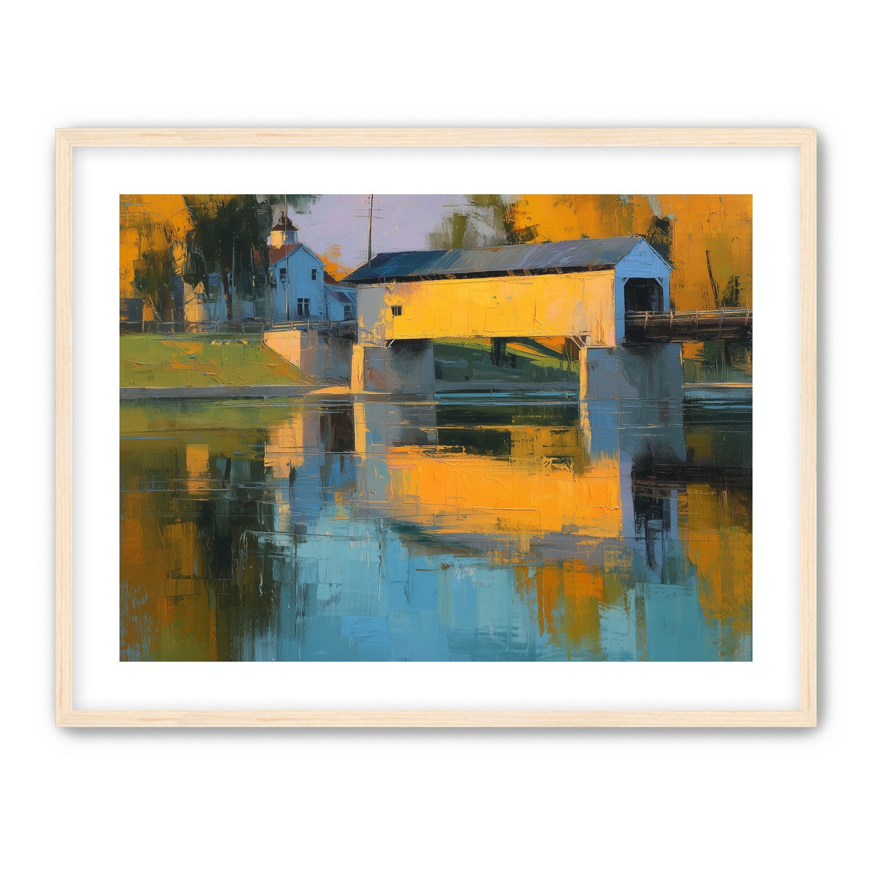 Golden Hour at the Covered Bridge