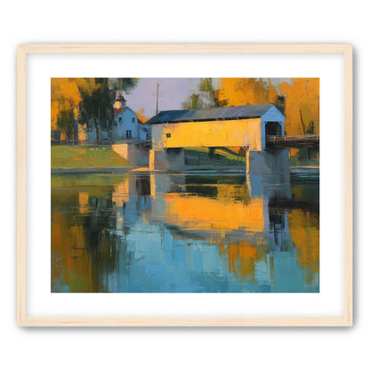 Golden Hour at the Covered Bridge