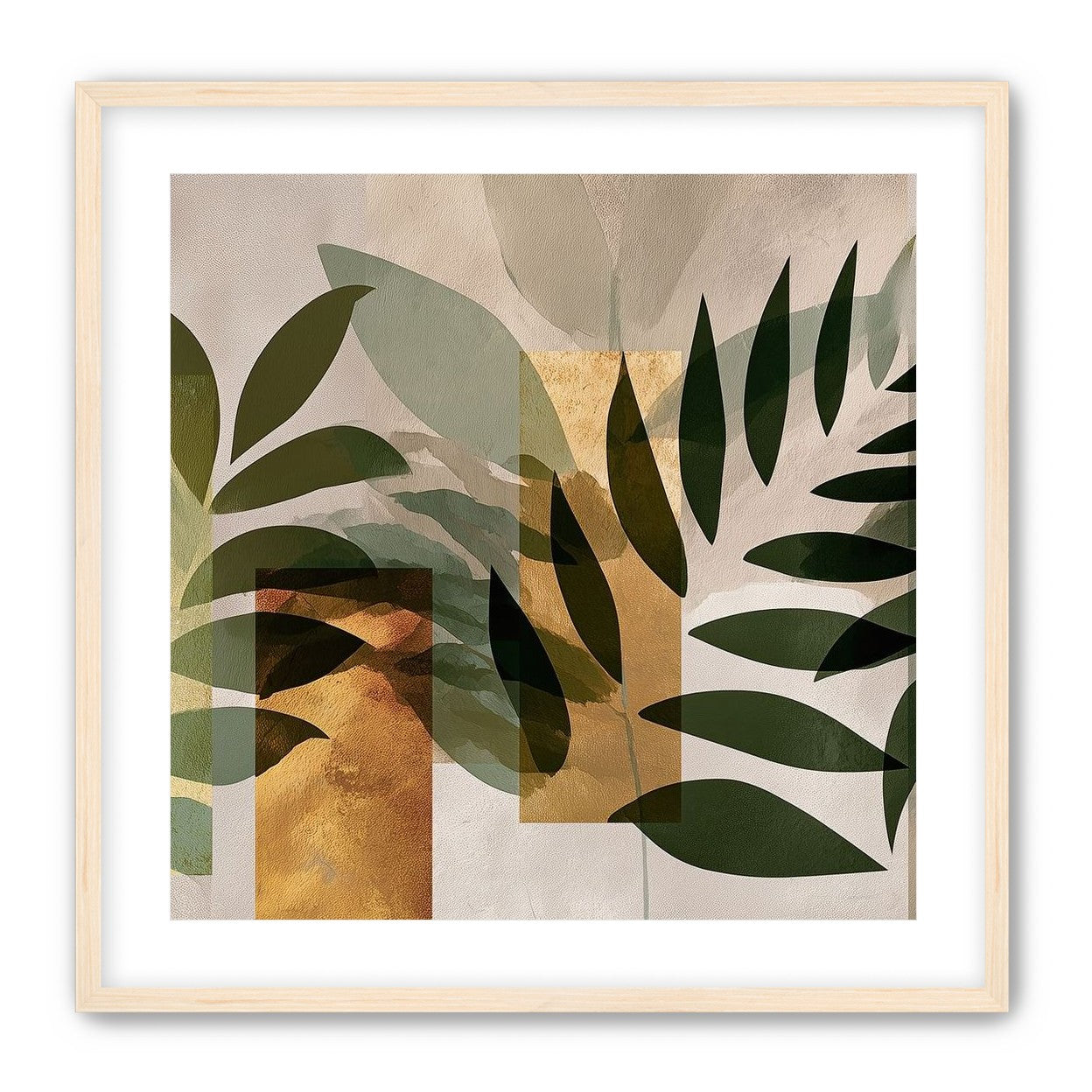 Row of Ferns