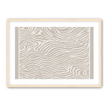 Lines Carved Across Surface Plane