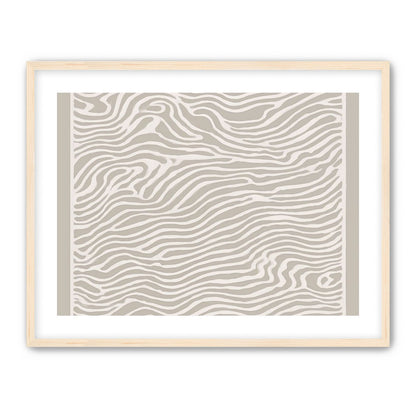Lines Carved Across Surface Plane