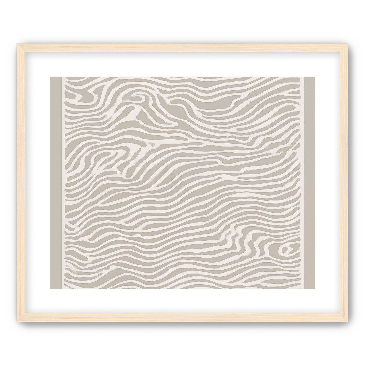 Lines Carved Across Surface Plane