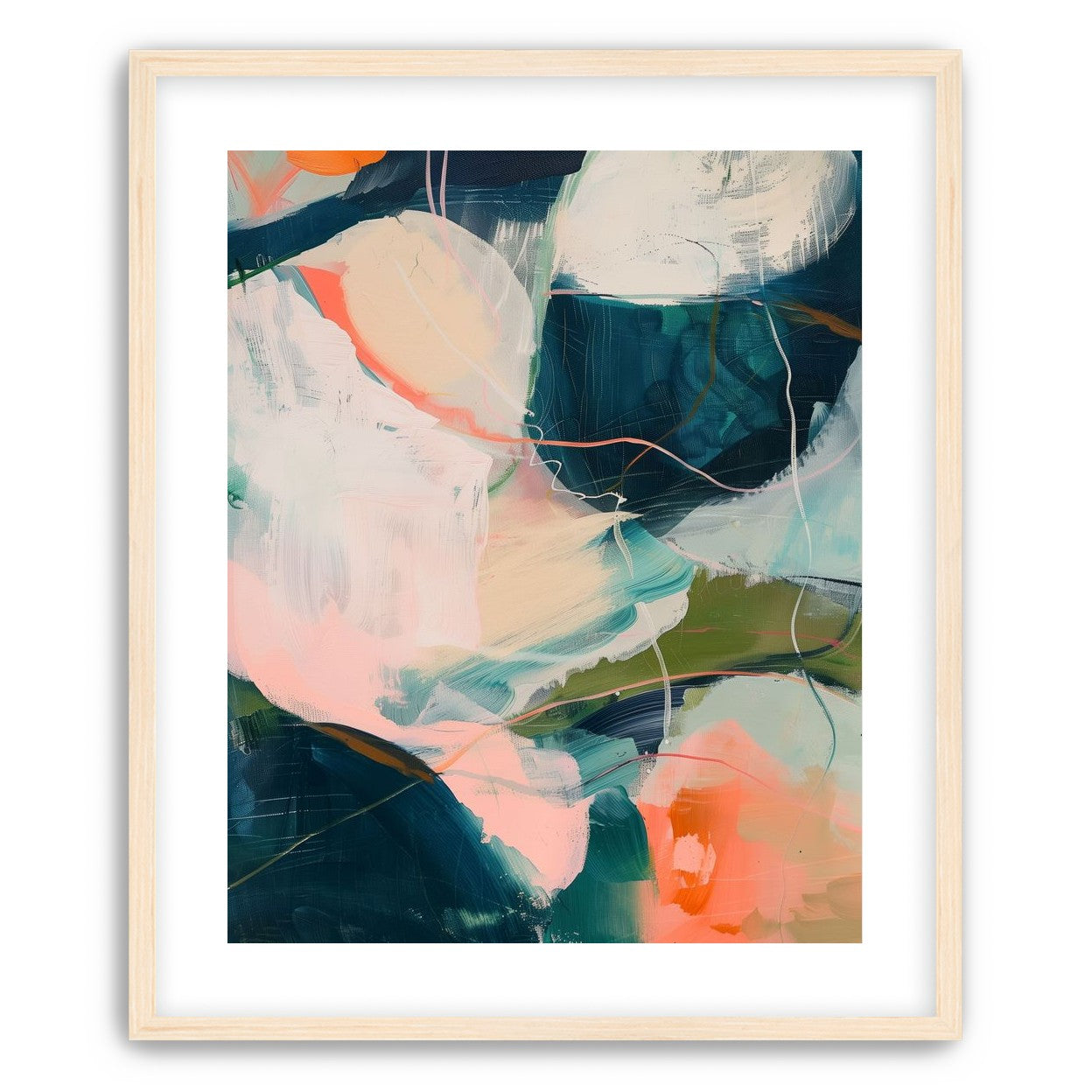 Coral Against the Deep