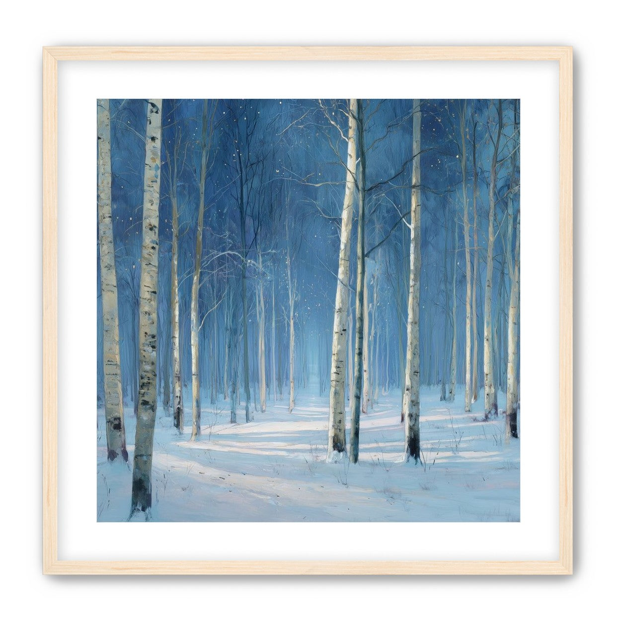 Stillness Between the Trees