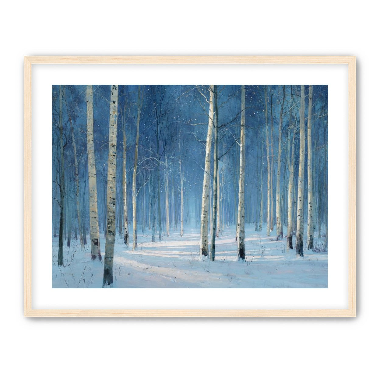Stillness Between the Trees