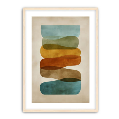 Ribbons of Muted Color
