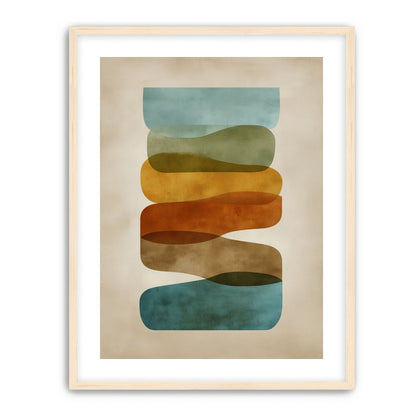 Ribbons of Muted Color