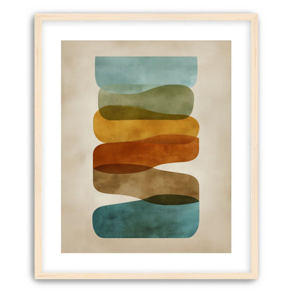 Ribbons of Muted Color