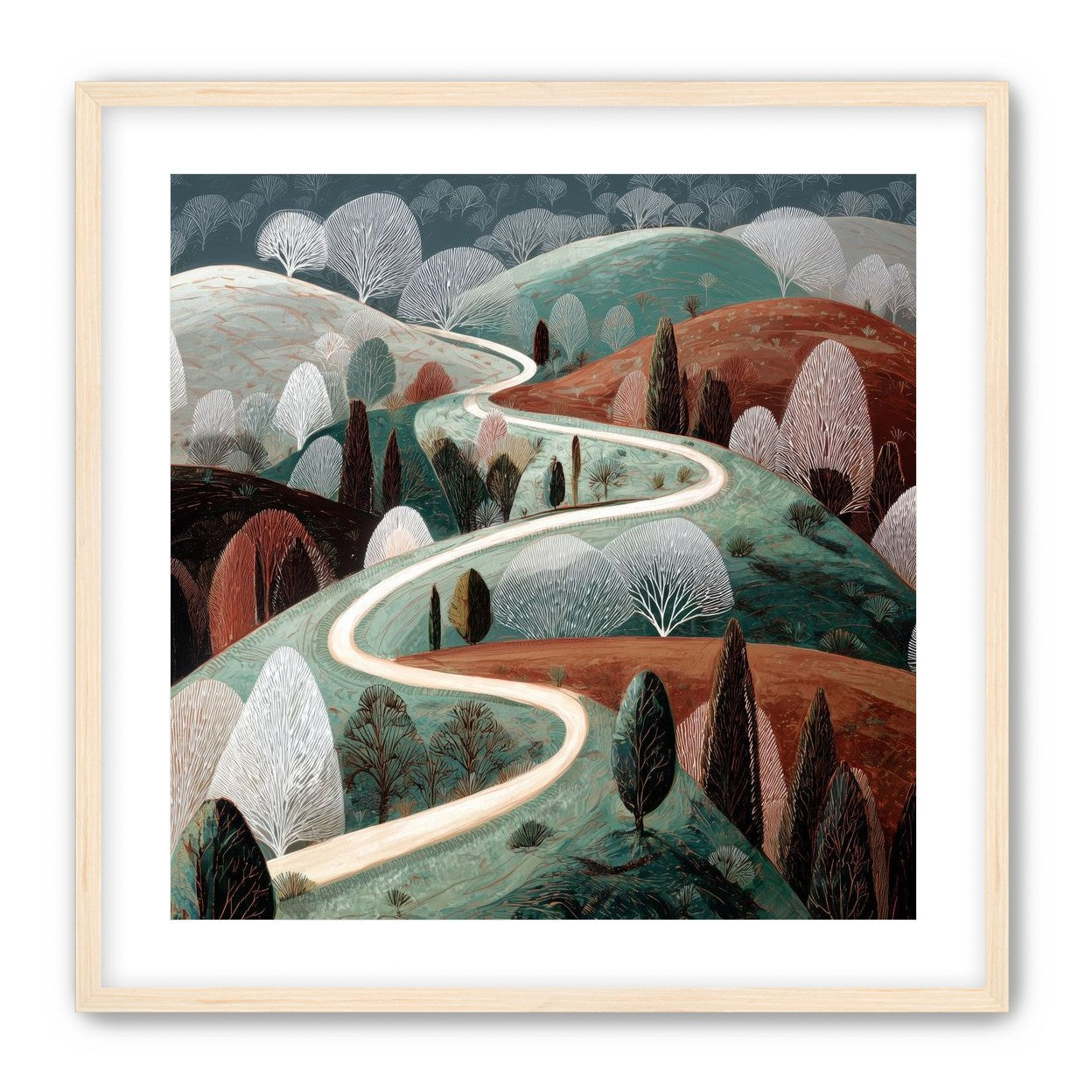 Trail Through the Hills