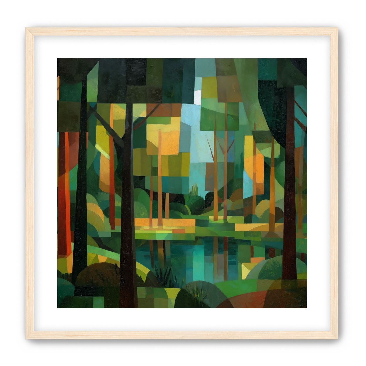 Geometric Trees and Light