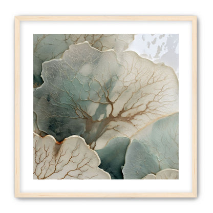 Translucent Leaves with Fine Veins
