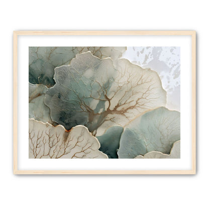 Translucent Leaves with Fine Veins