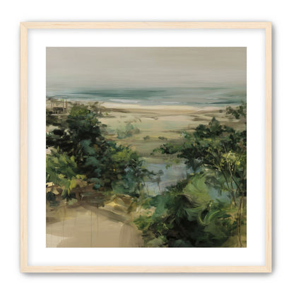 Coastal Dunes with Trees