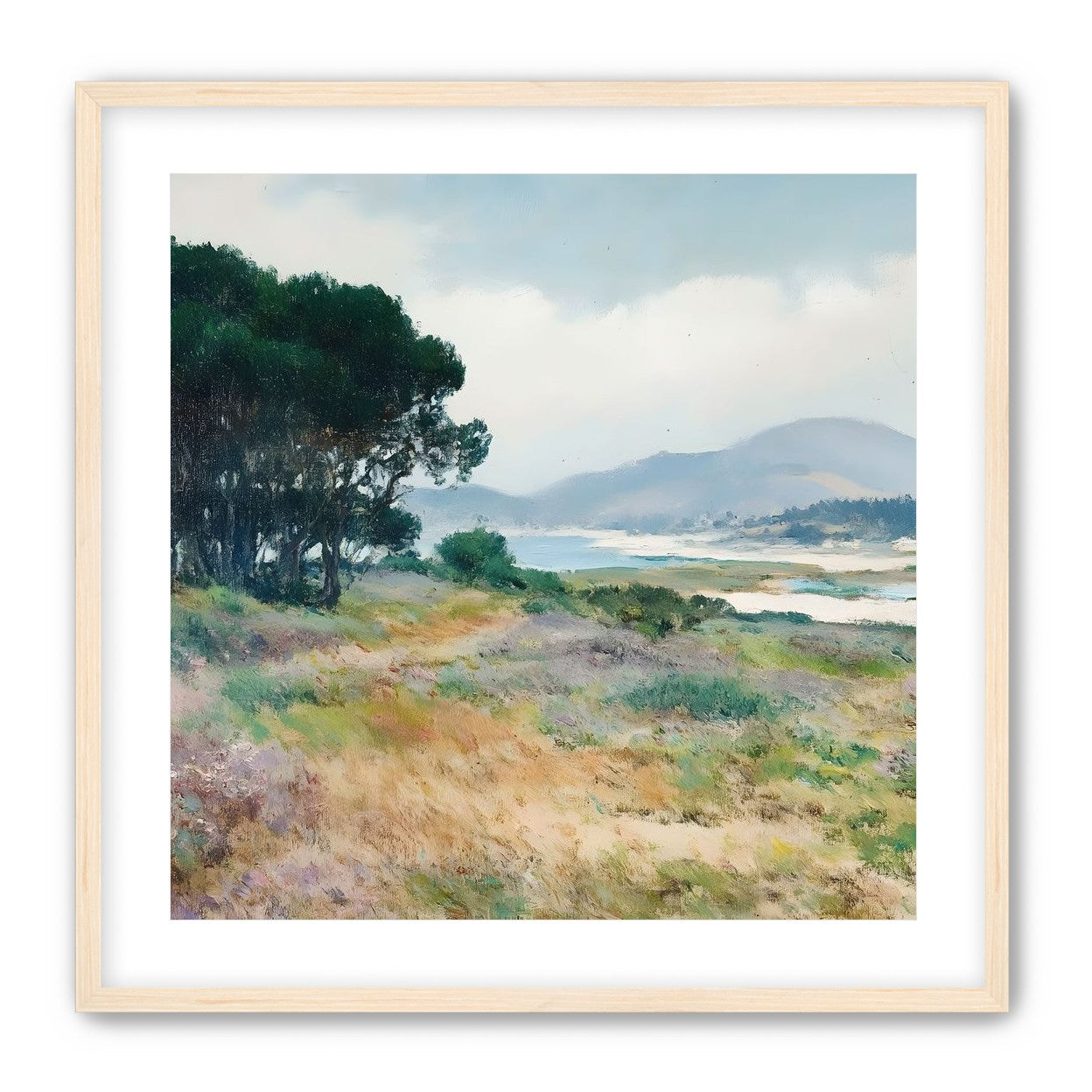 Trees Across the Meadow