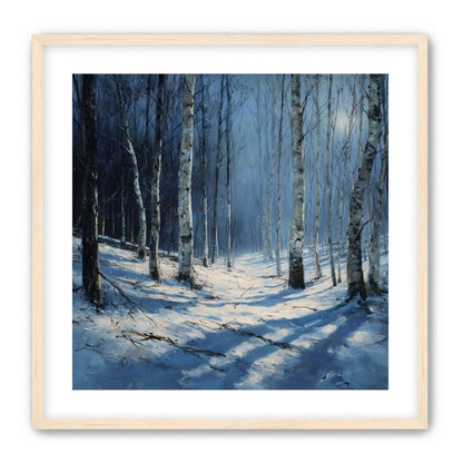 Silence Held in Blue